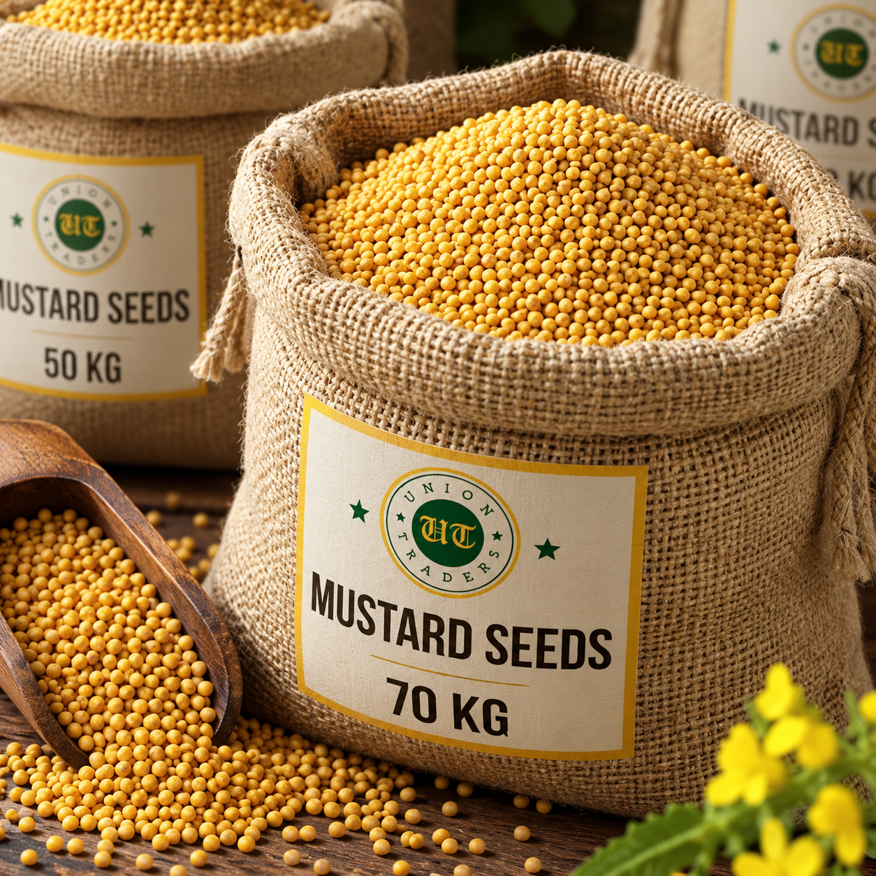 Union Traders Mustard Seeds | 100% Pure & Natural Mustard Seeds | Farm Fresh - Image 2