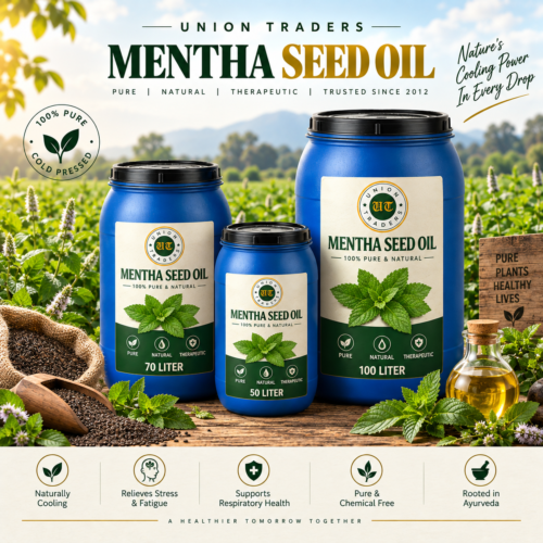 Union Traders Mentha Seed Oil - Image 1