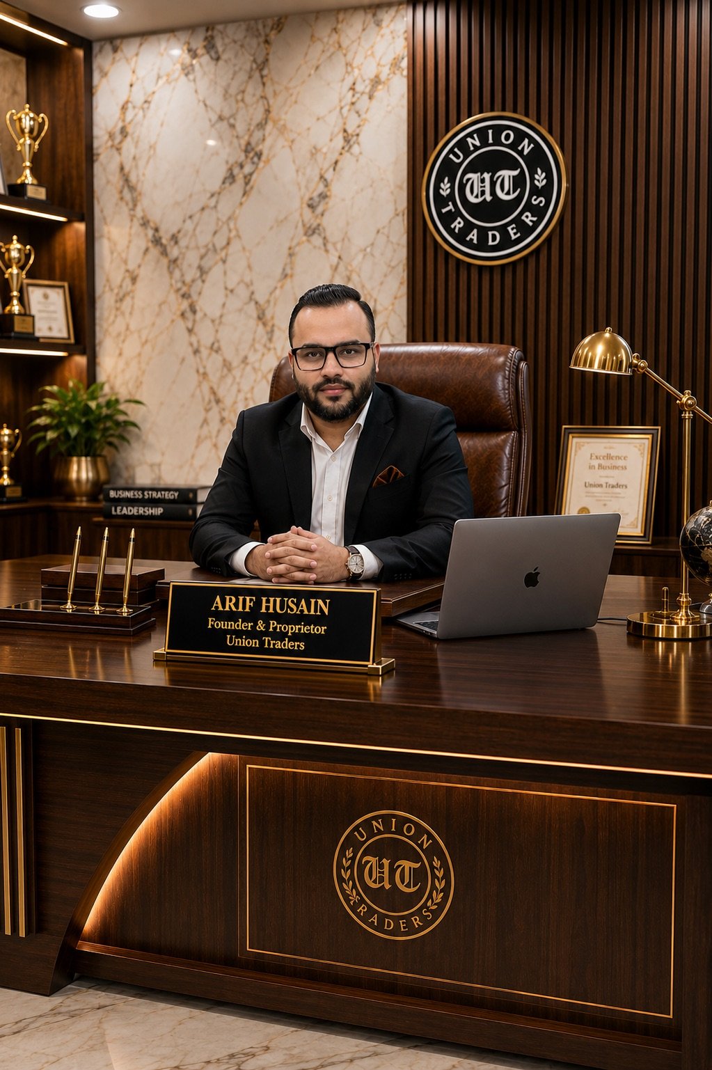 Mr. Arif Husain, Founder and Proprietor of Union Traders